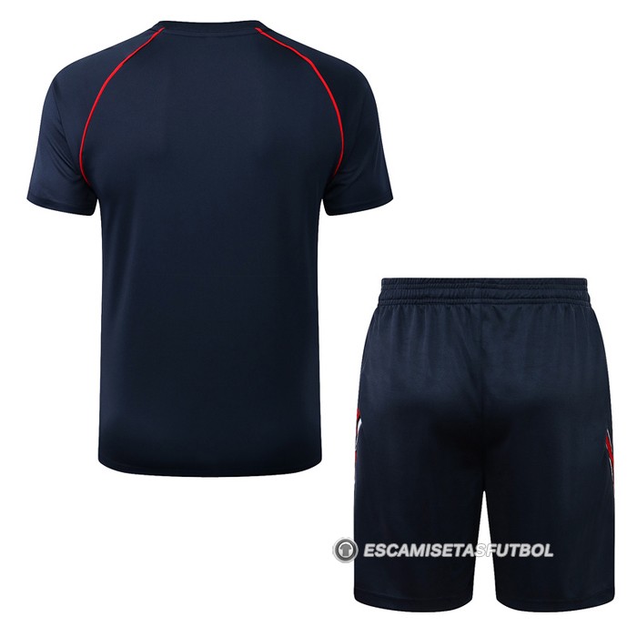 Chandal del Paris Saint-Germain Jordan Manga Corta 22-23 Azul - Pantalon Corto